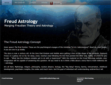 Tablet Screenshot of freudastrology.com